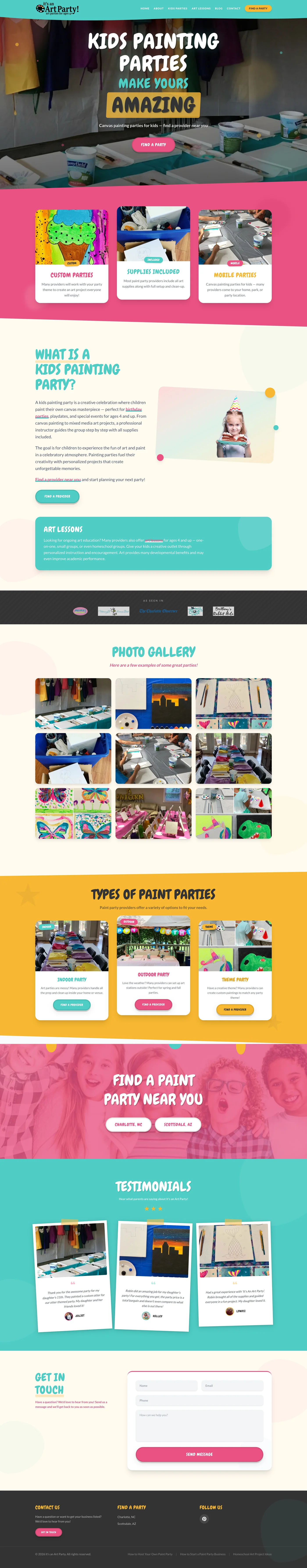 It's an Art Party after — Next.js