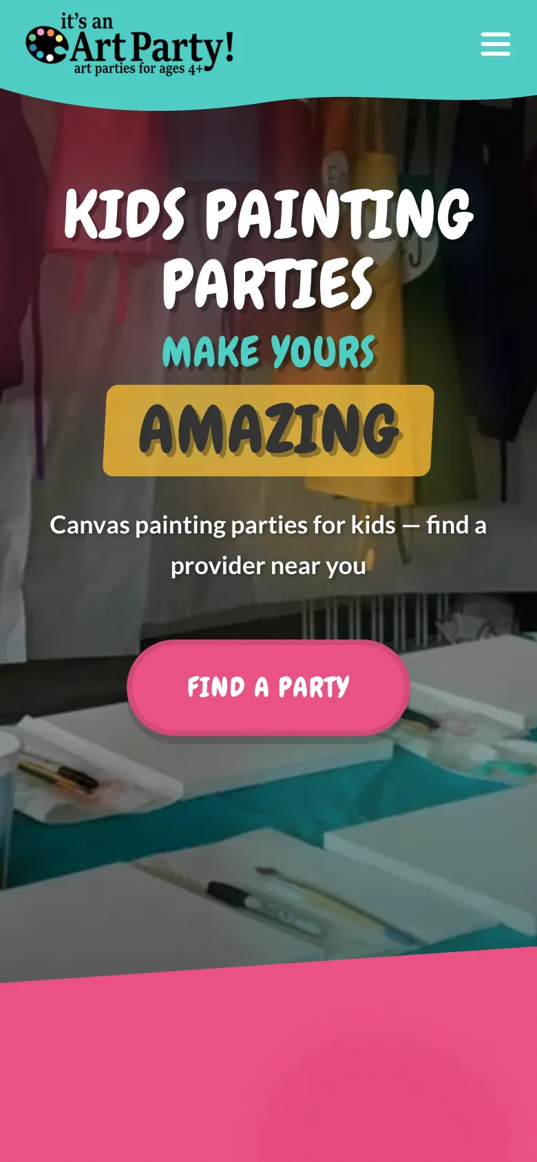 It's an Art Party mobile