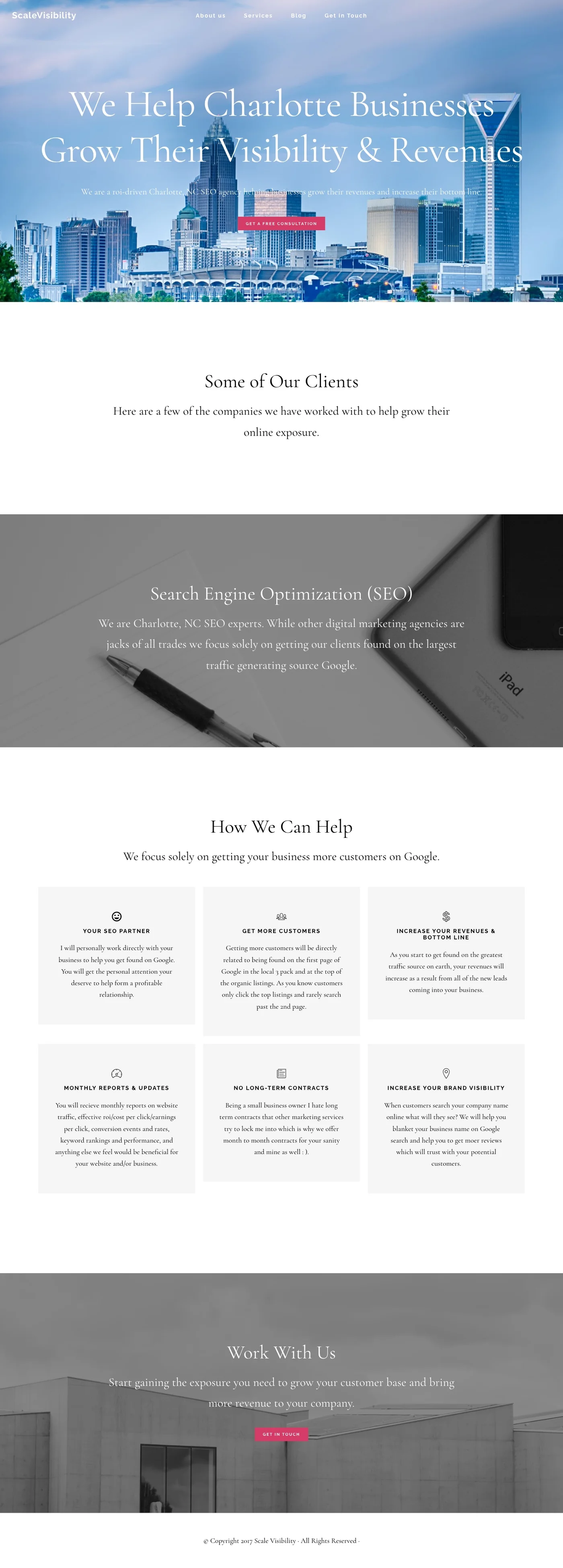 Scale Visibility before — WordPress